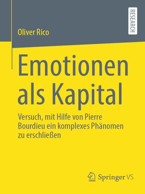 cover image of Emotionen als Kapital
